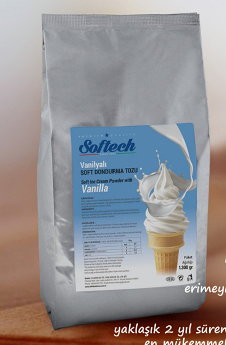 Vanilyalı Dondurma Tozu