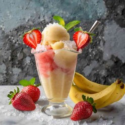 Çilekli Ice Slush Tozu